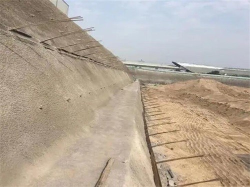饶阳河道边坡加固